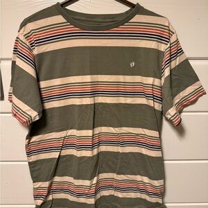 Hang Ten Multicolor Striped Short Sleeve Tee